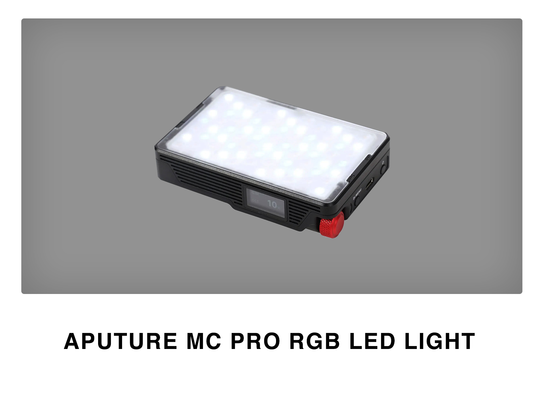 Aputure mc pro rgb led light
