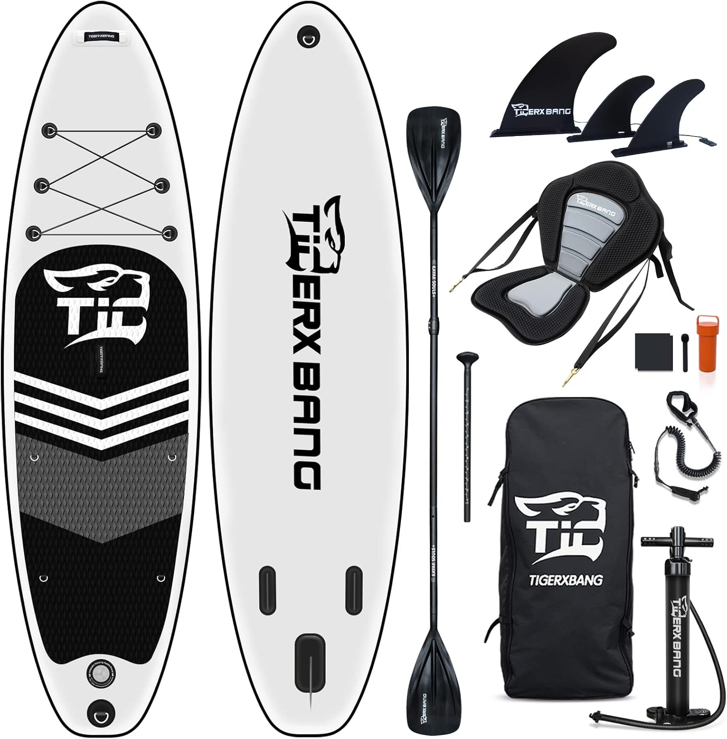 10'6 inflatable paddleboard complete kit