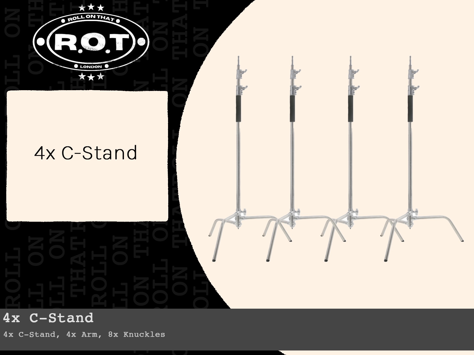 4x c-stand