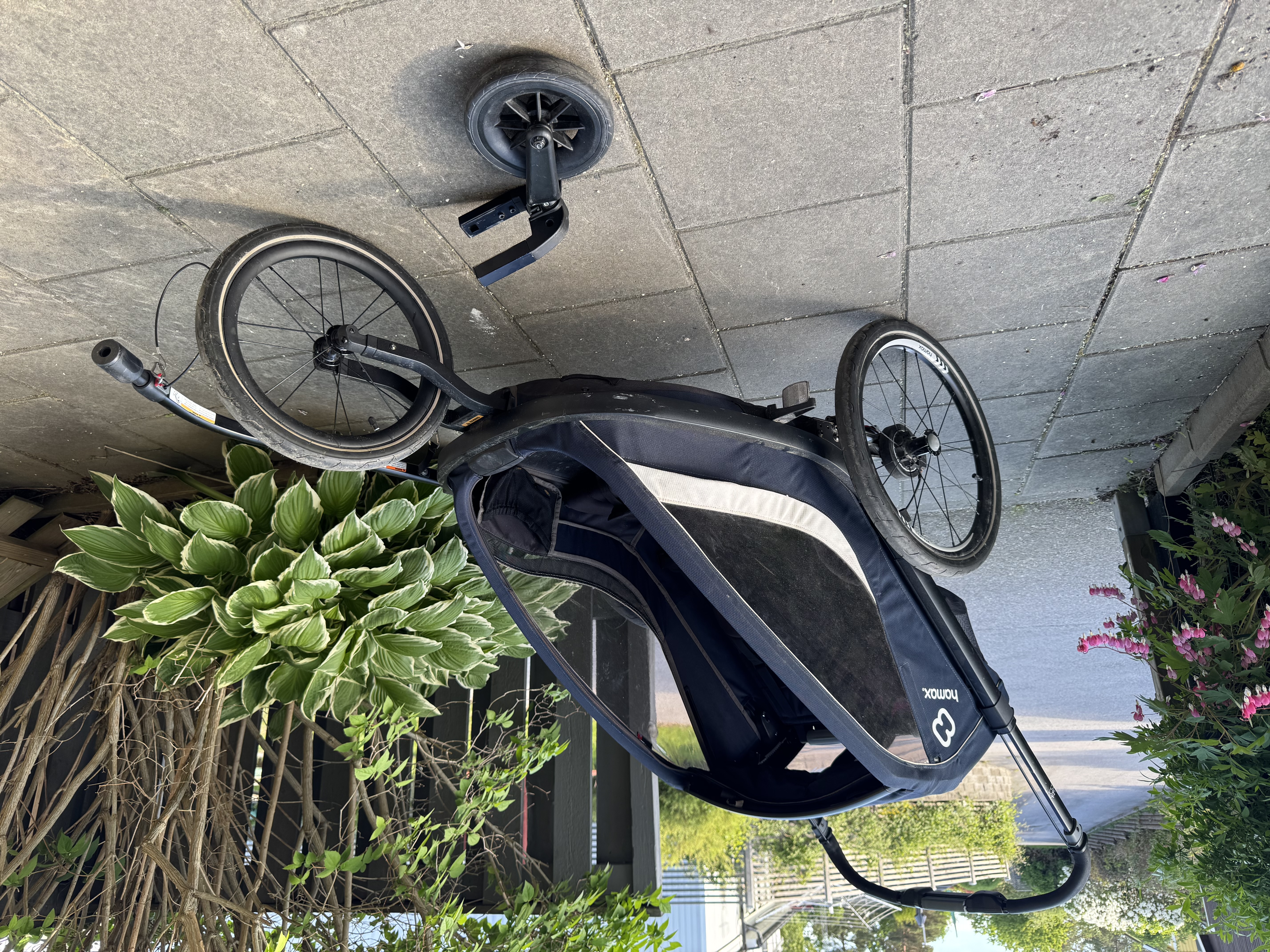 Hamax cykelvagn breeze duo