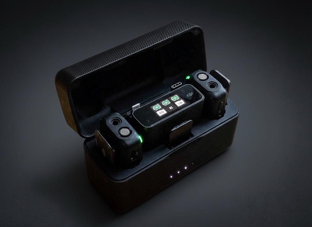 Dji mic (2 tx + 1 rx + charging case)