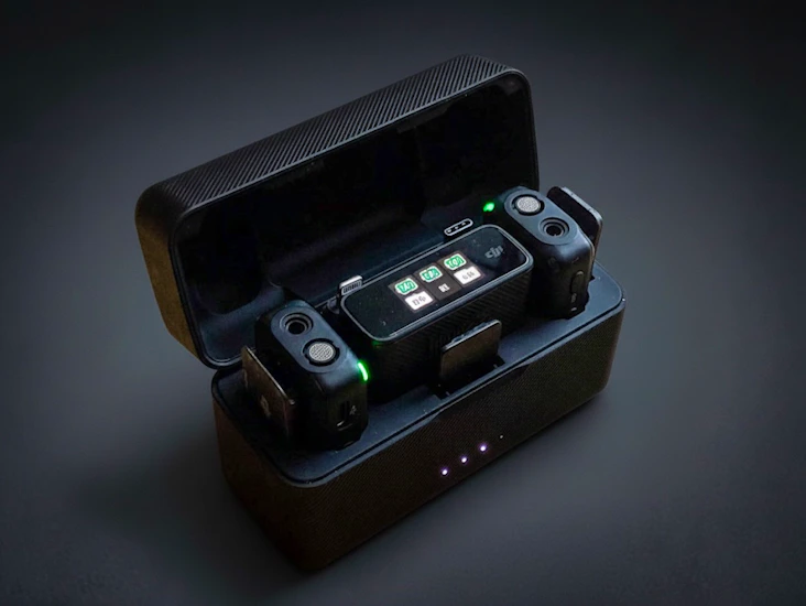 Dji mic (2 tx + 1 rx + charging case)