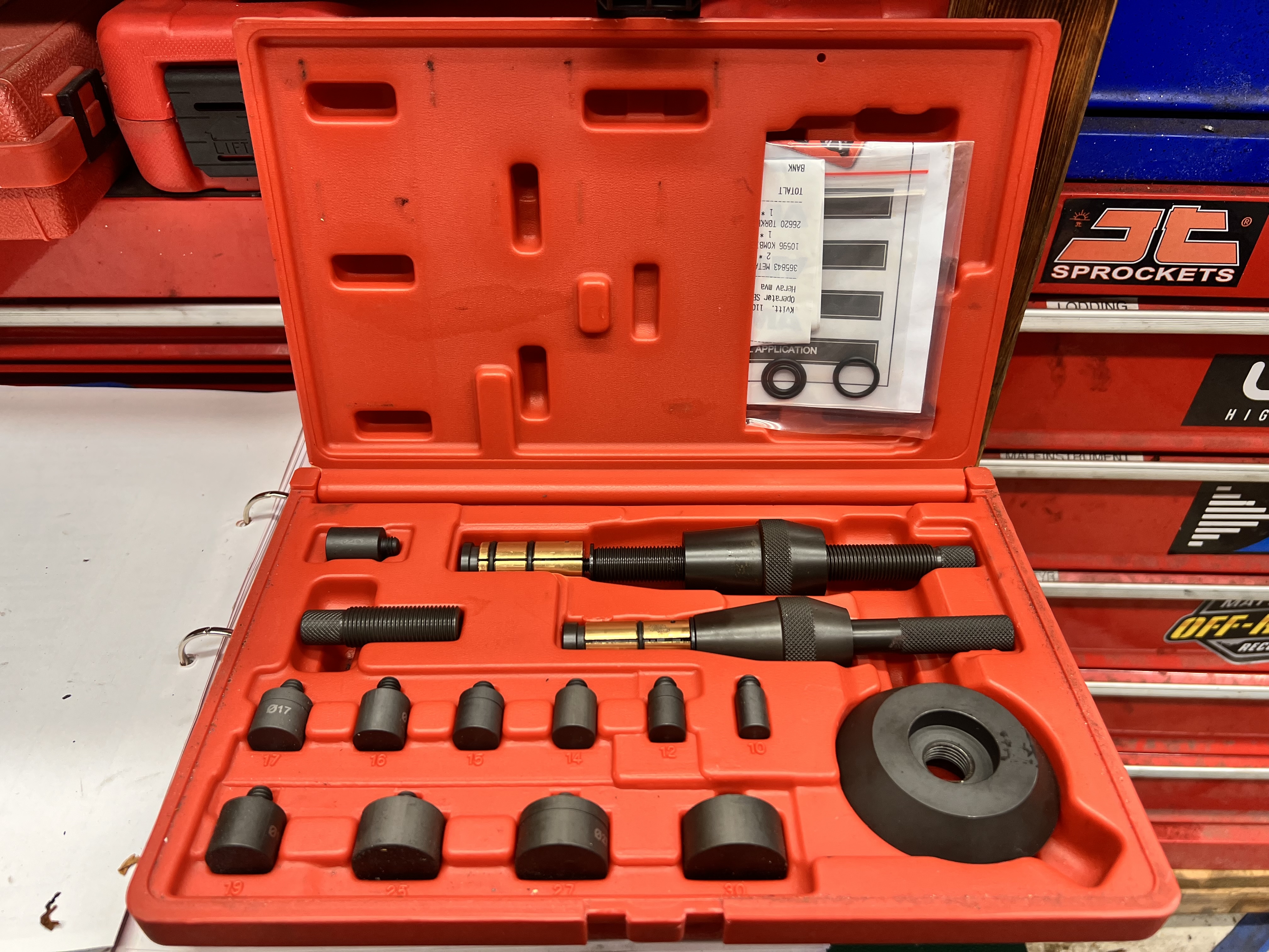 Sentreringsverktøy clutch