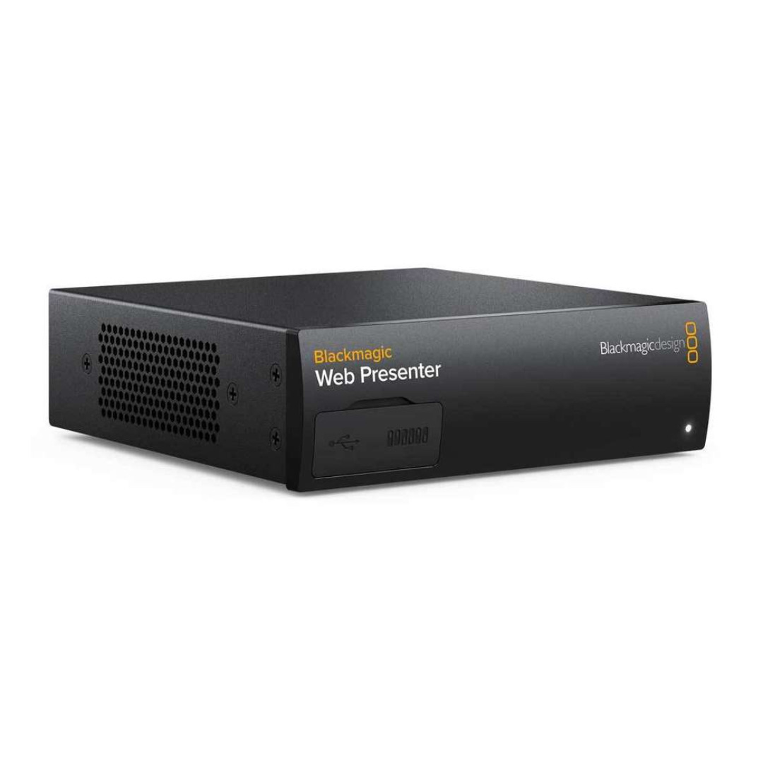 Blackmagic design web presenter