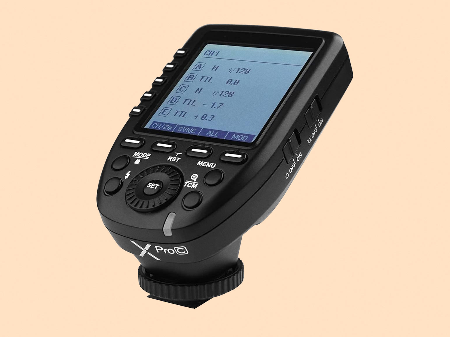  godox x pro (canon) wireless trigger 