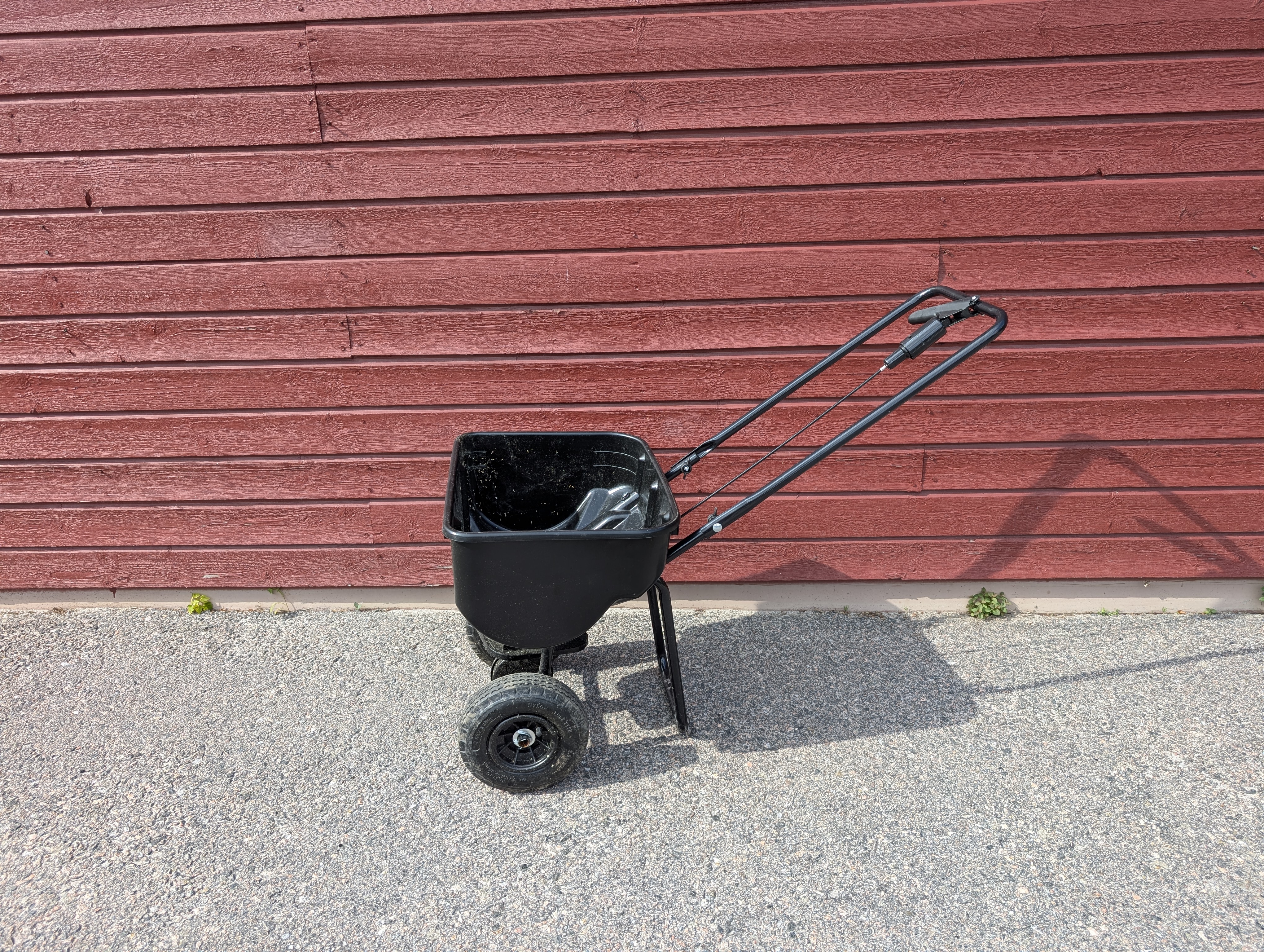 Spridare gödsel frö