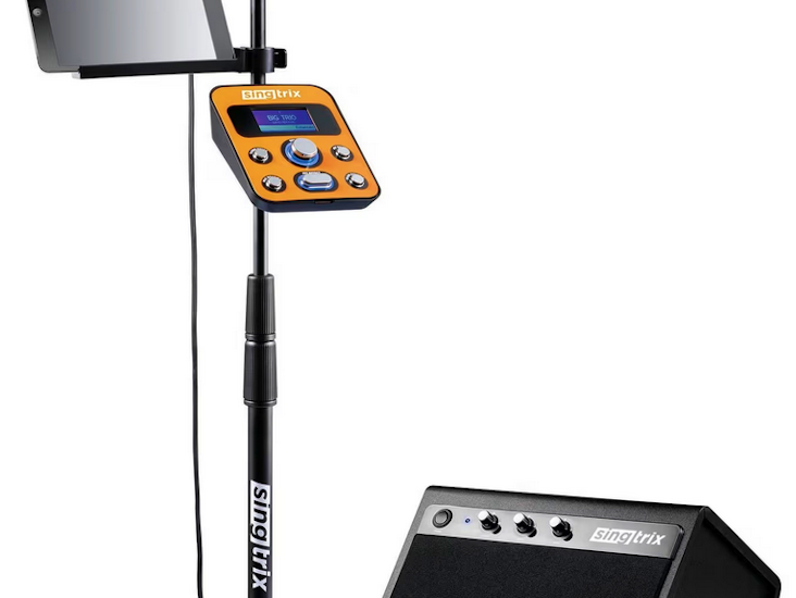 Singstrix karaoke 2 mikrofonilla