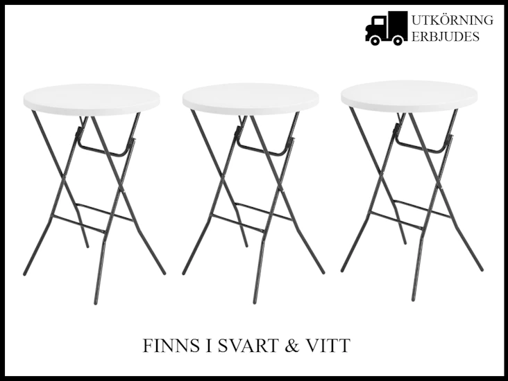 3 ståbord (40st finns) (frakt möjlig)