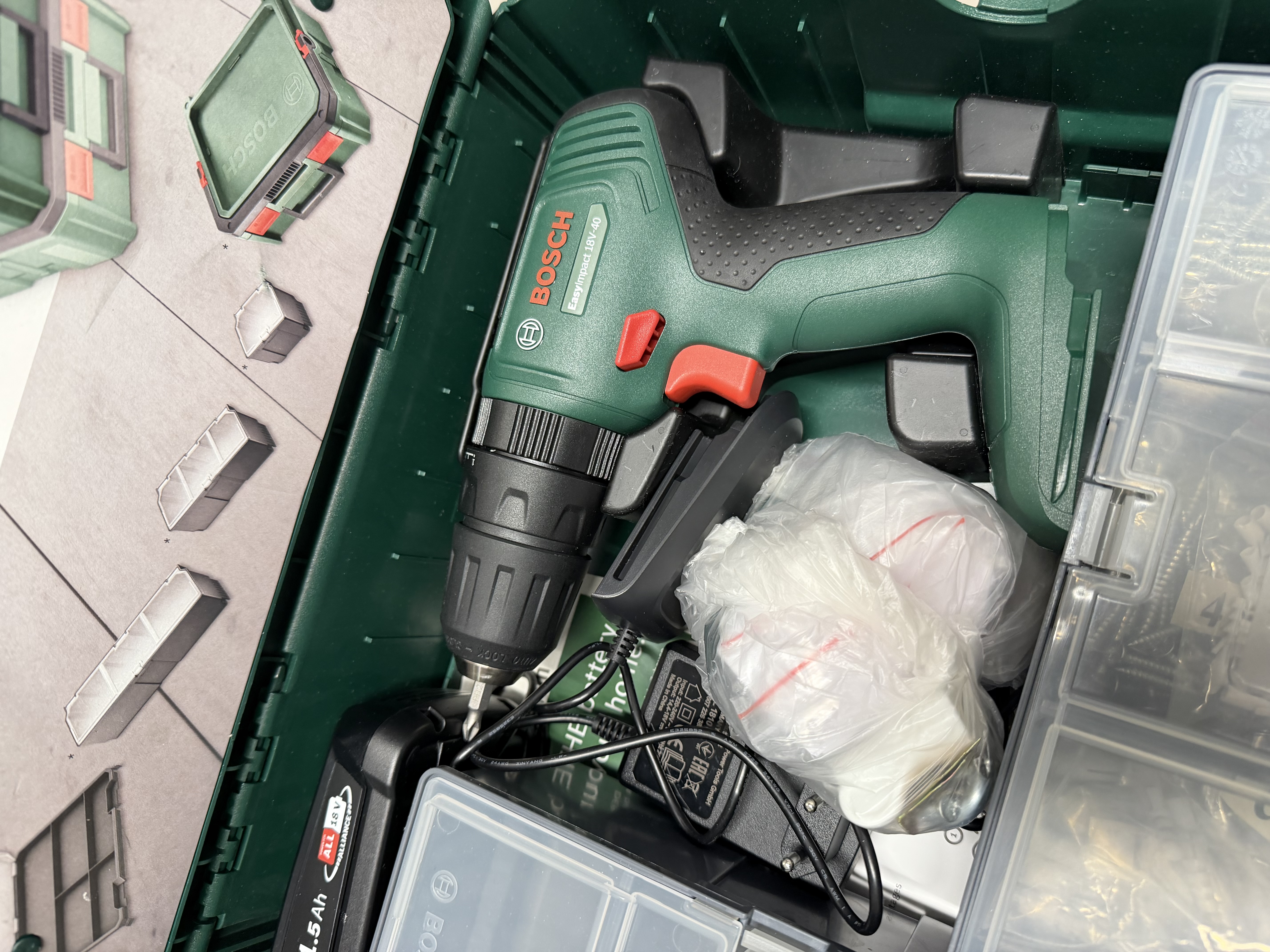 Bosch easyimpact 18v-40 bor-/slagdrill