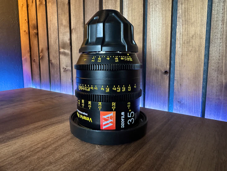 Dzo 35mm vespid prime - pl mount