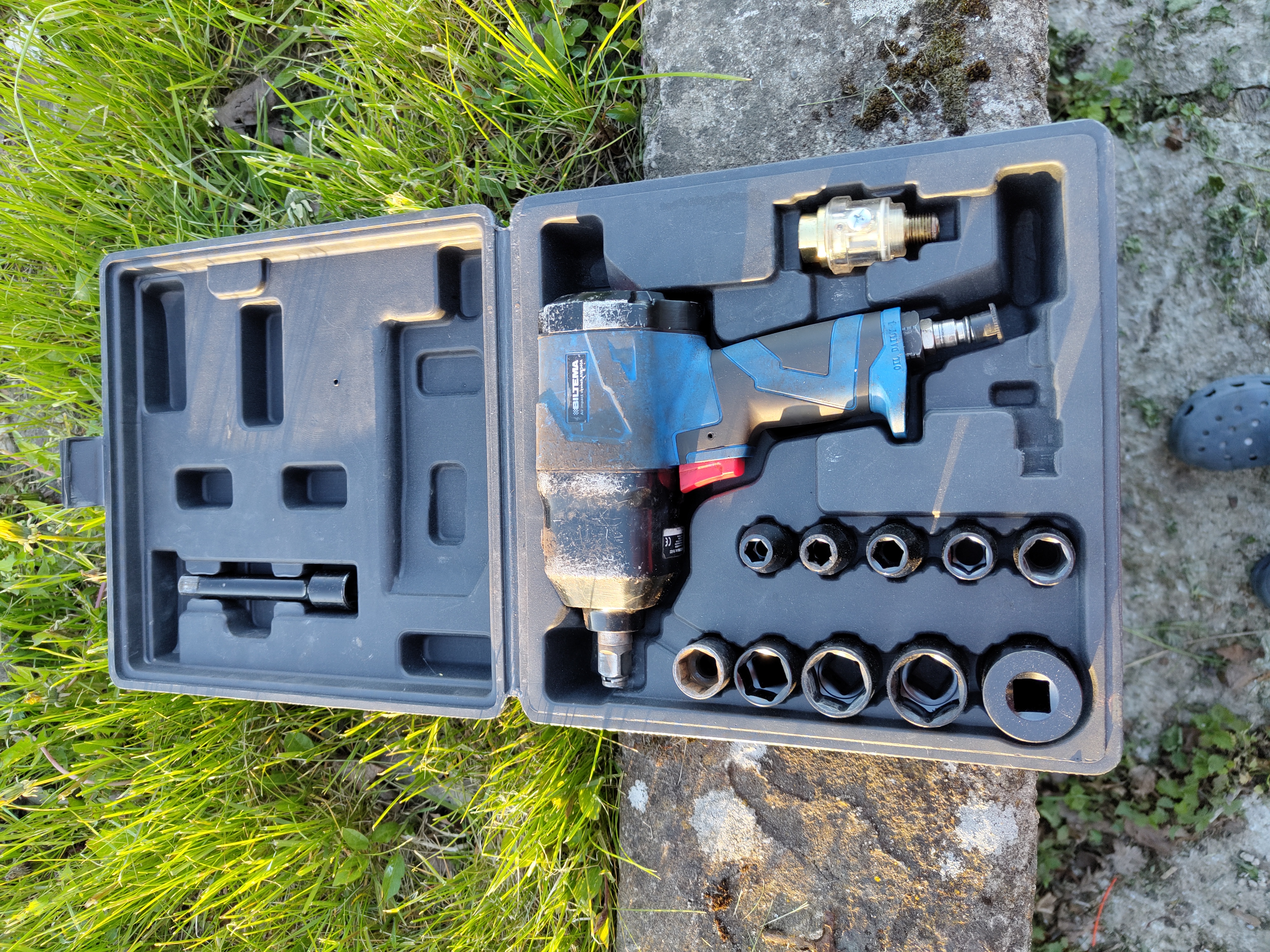 Pneumatisk mutterdragare