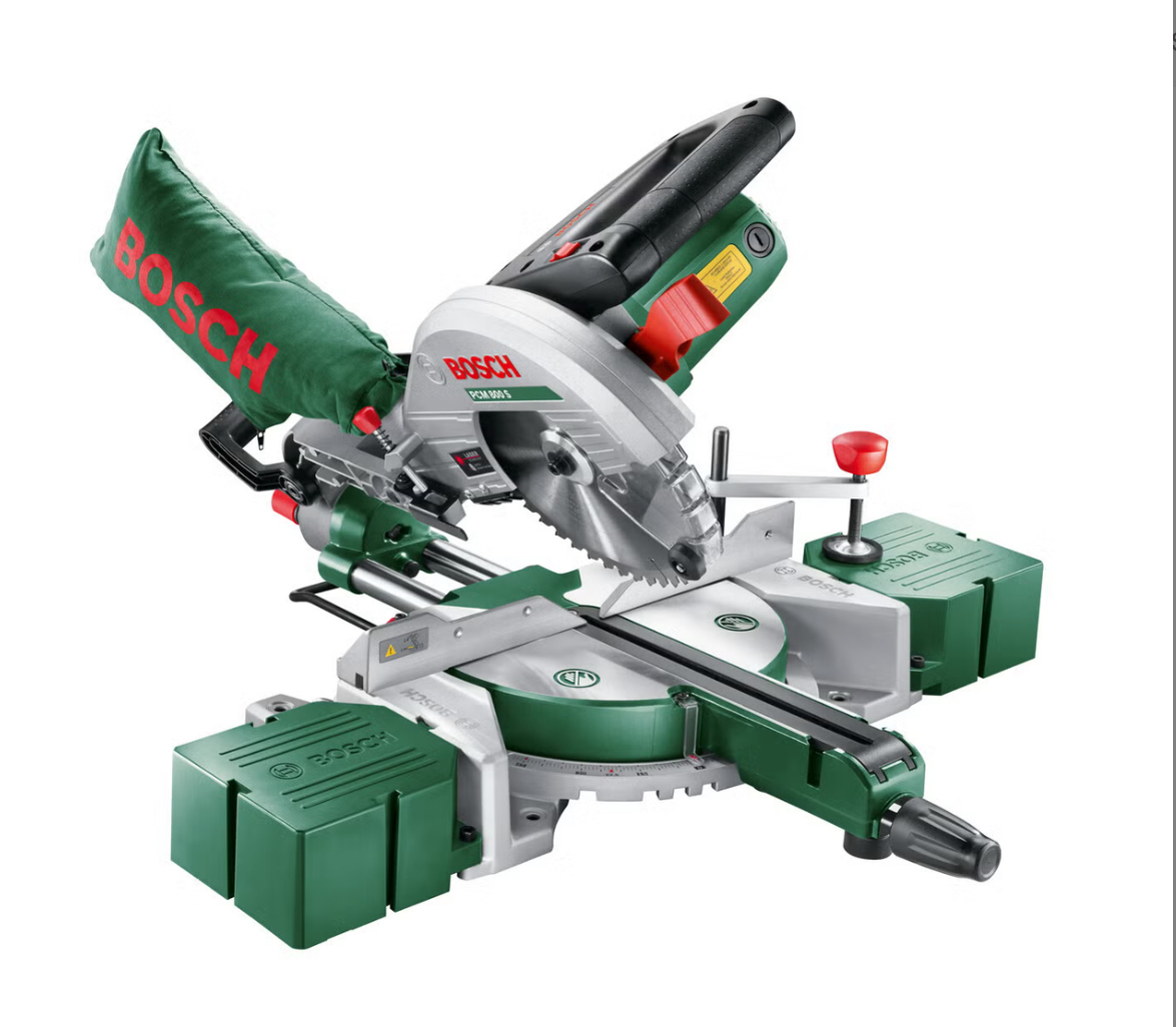 Bosch pcm 800 s kapp- og gjærsag, 1200 w med stativ