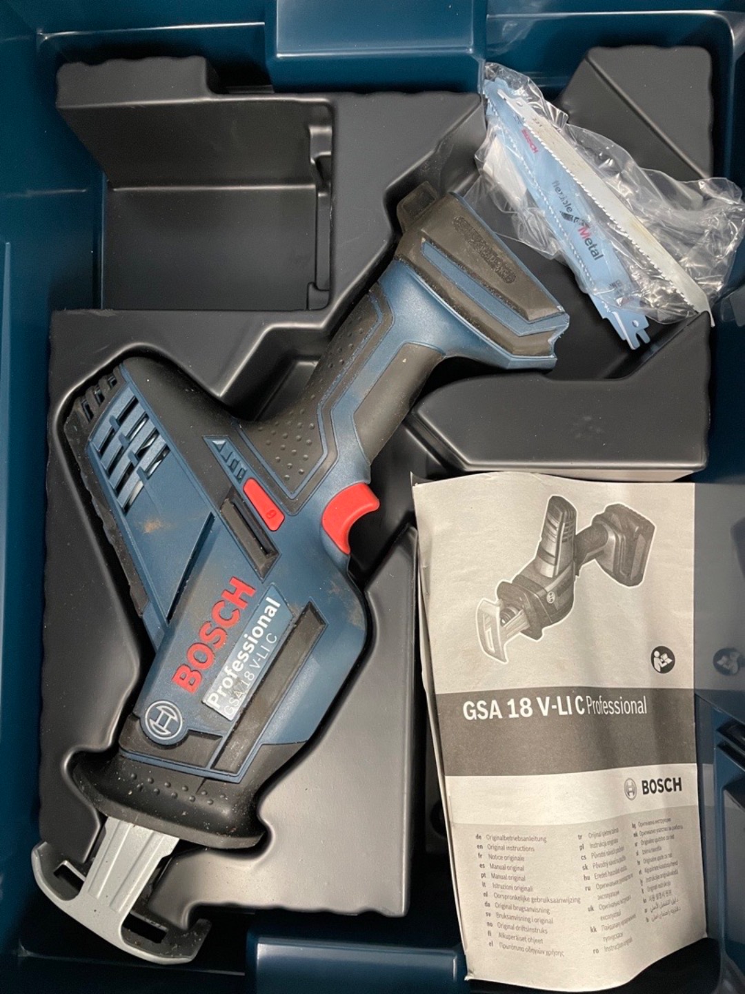 Bosch professional batteridriven tigersåg 