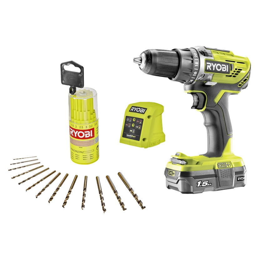 Ryobi borskrutrekker r18dd3-115aj