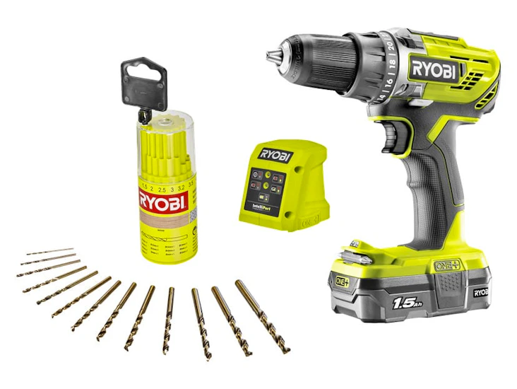 Ryobi borskrutrekker r18dd3-115aj