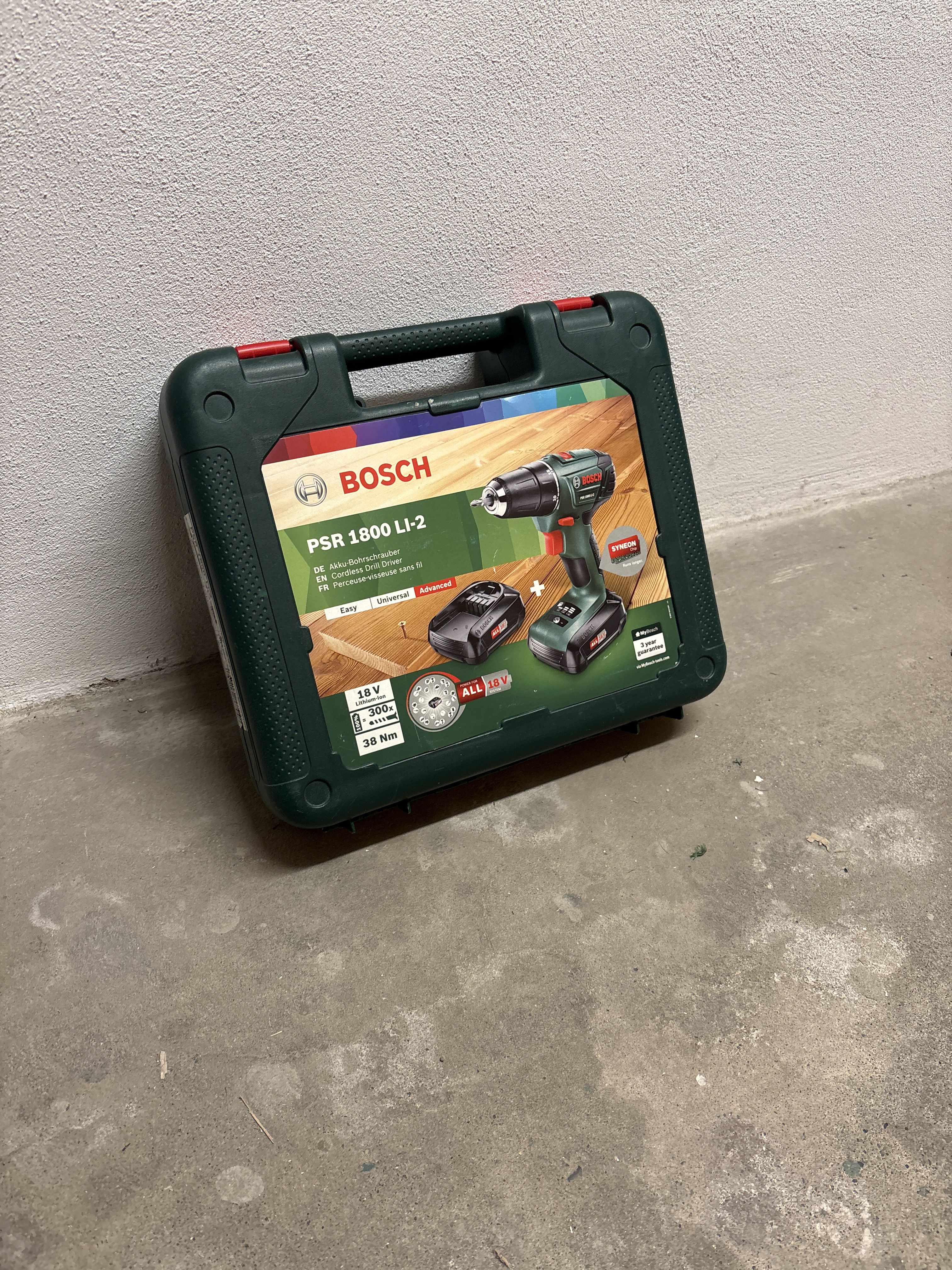 Bosch psr1800 drill