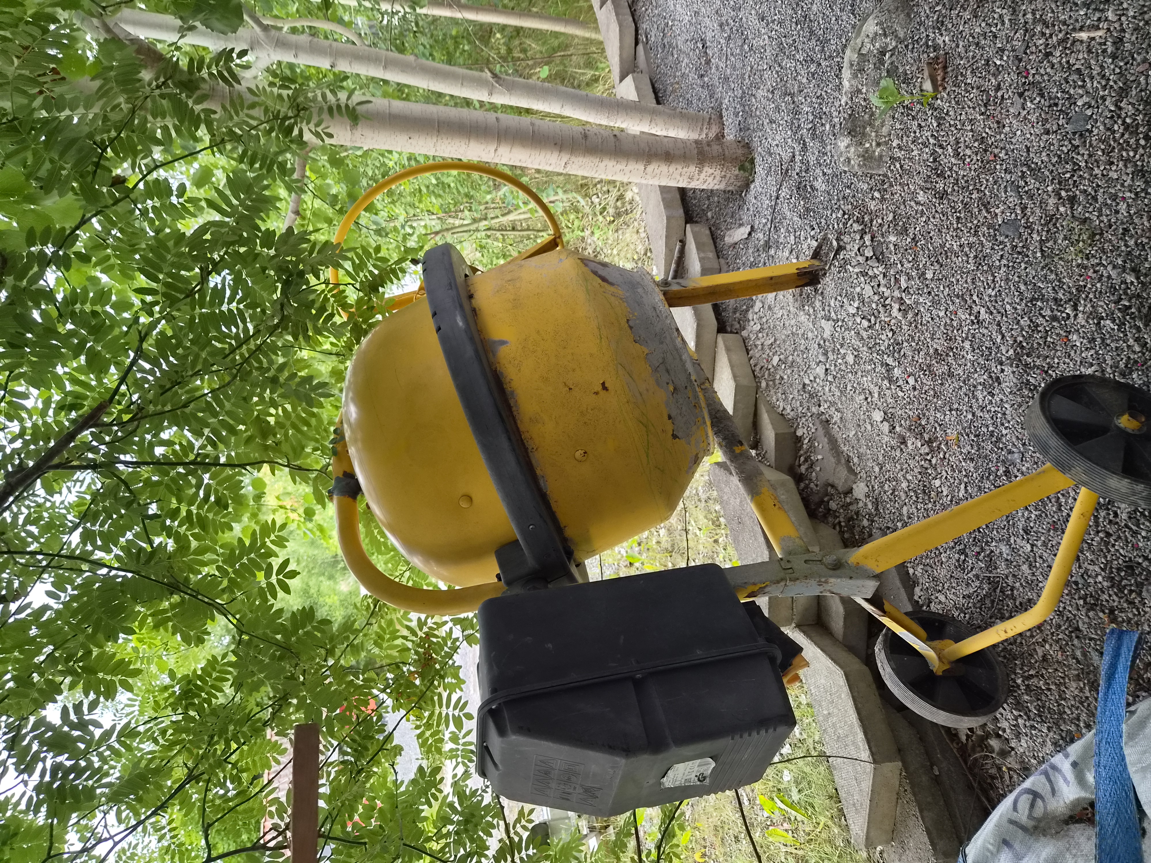 Betongblandare elektriskt