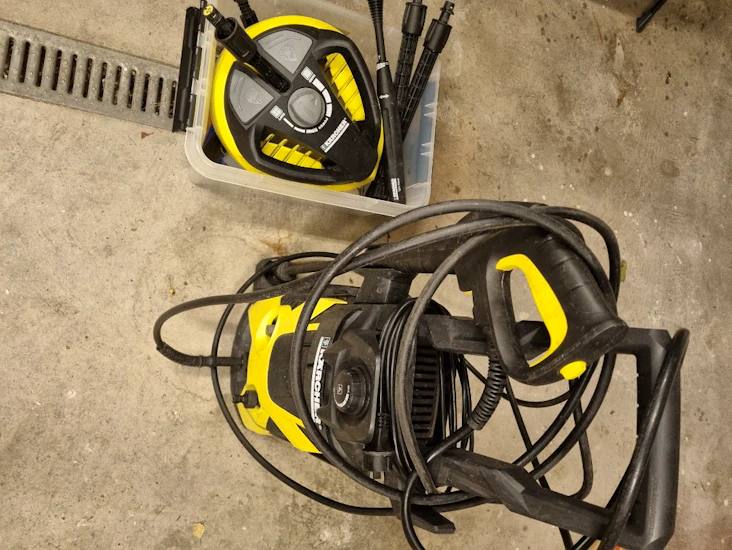 Kärcher k5 högtryckstvätt inkl tillbehör