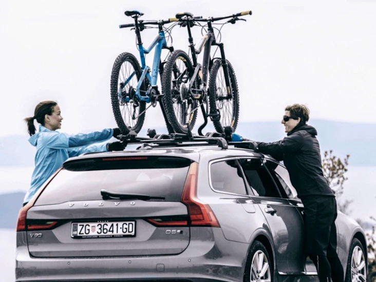 Thule proride takmonterad cykelhållare