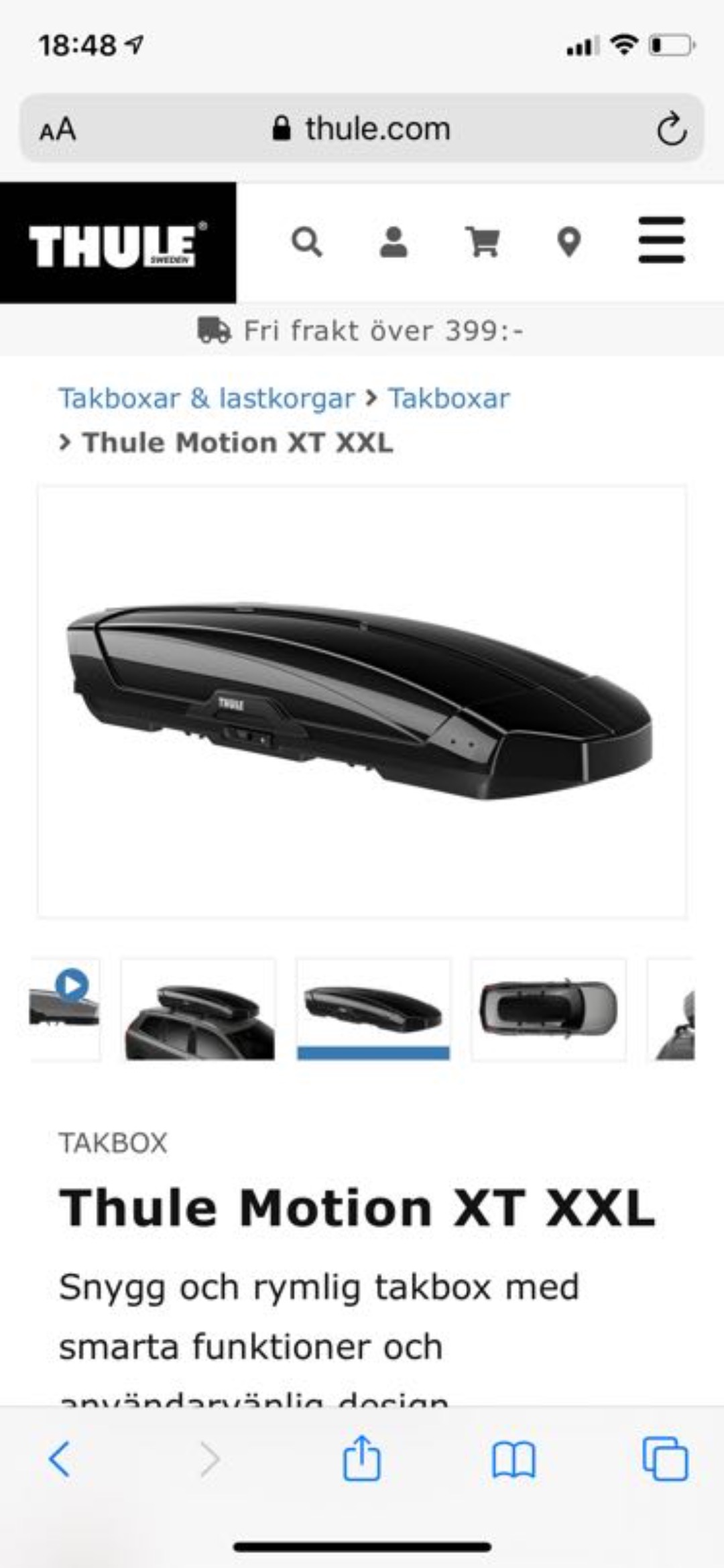 Thule motion xc xxl