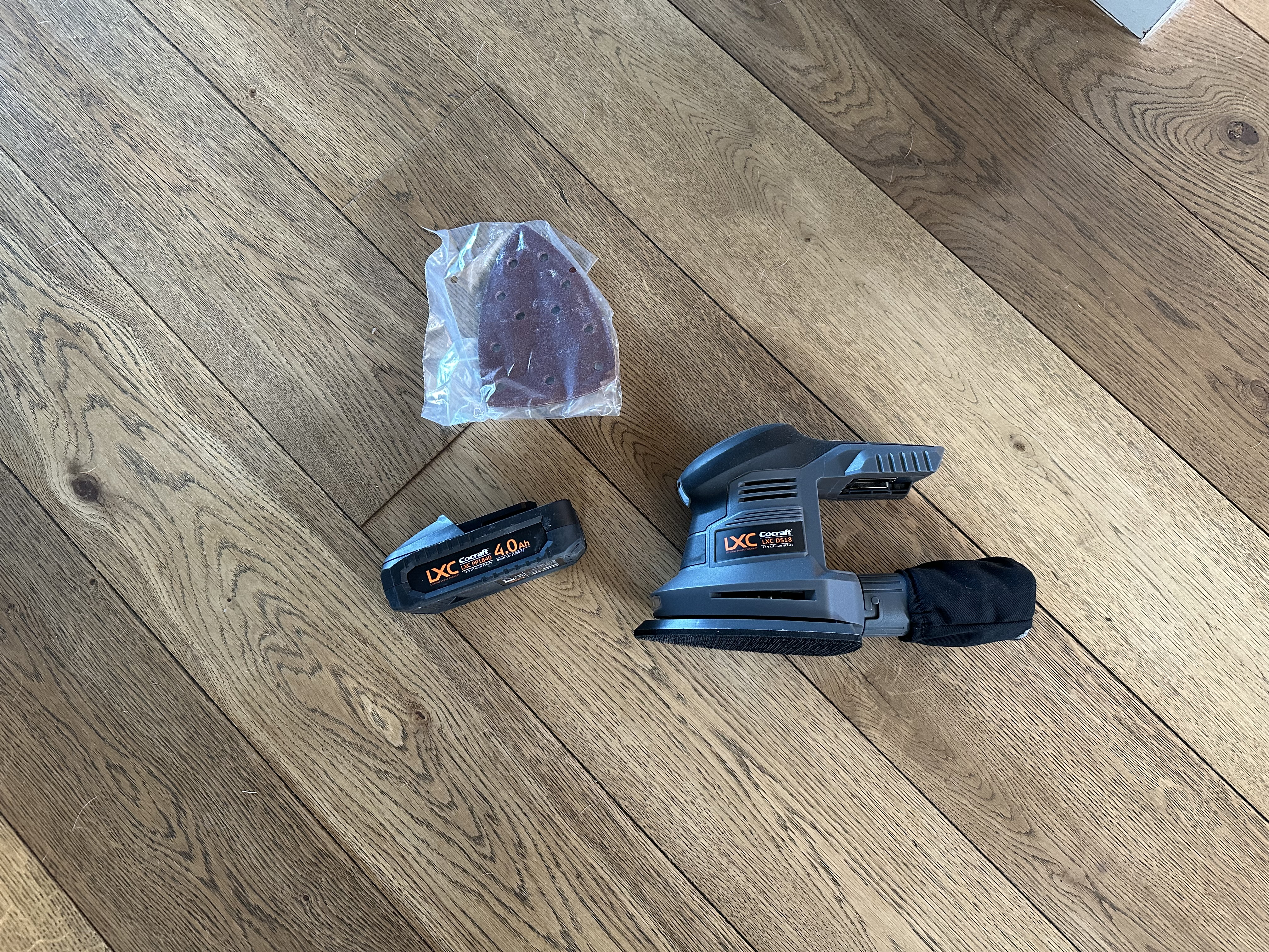 Slipemus med batteri 