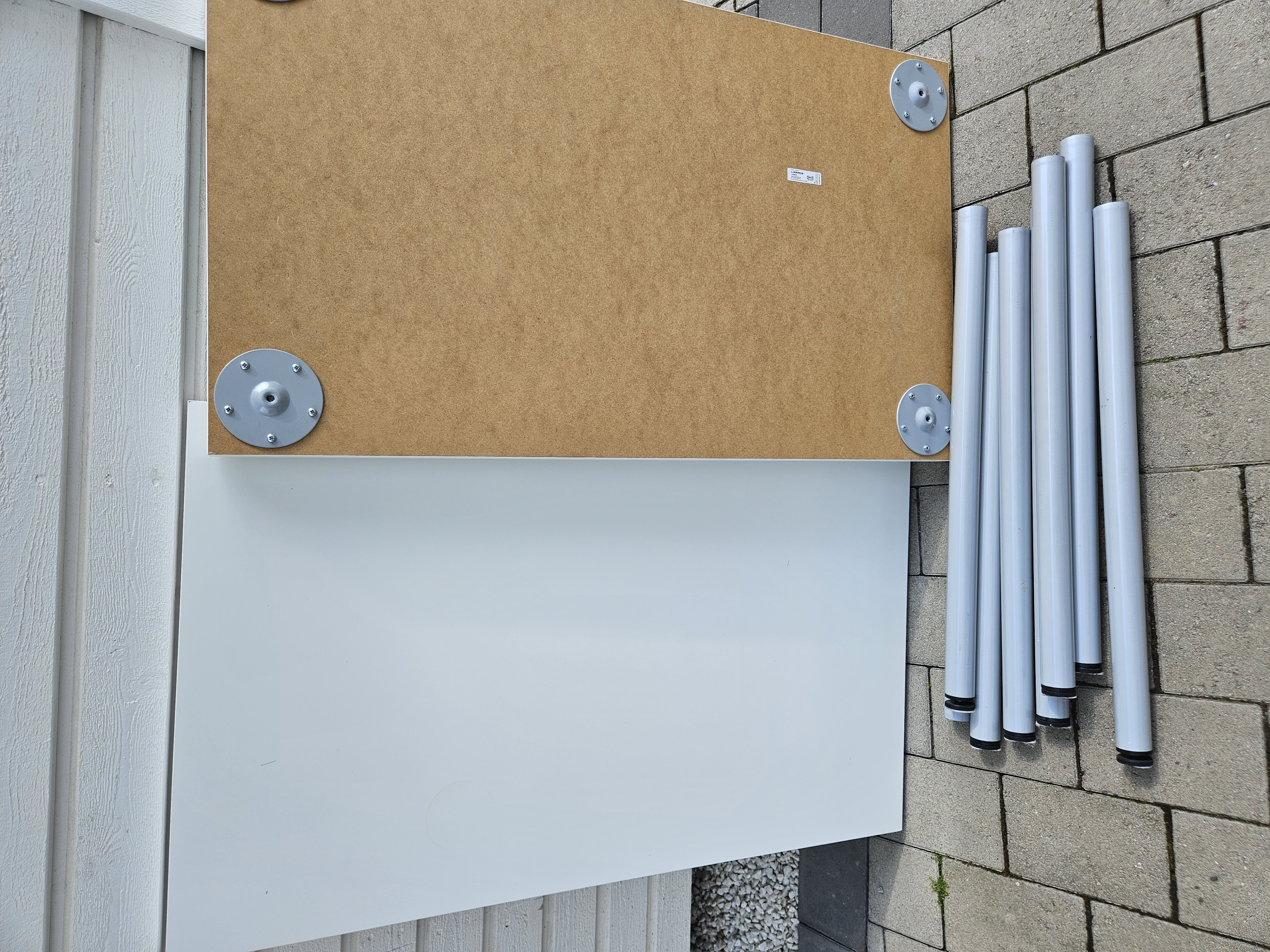 2st vita bord 100cm×80cm
