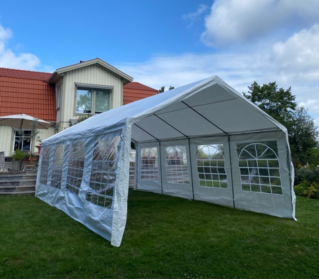 Riktigt bra partytält 32 kvm