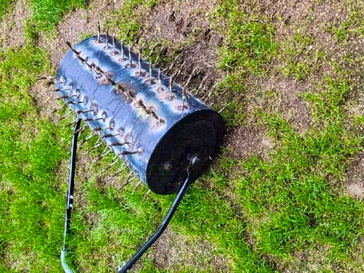 Gräsluftning, luftningsstsen