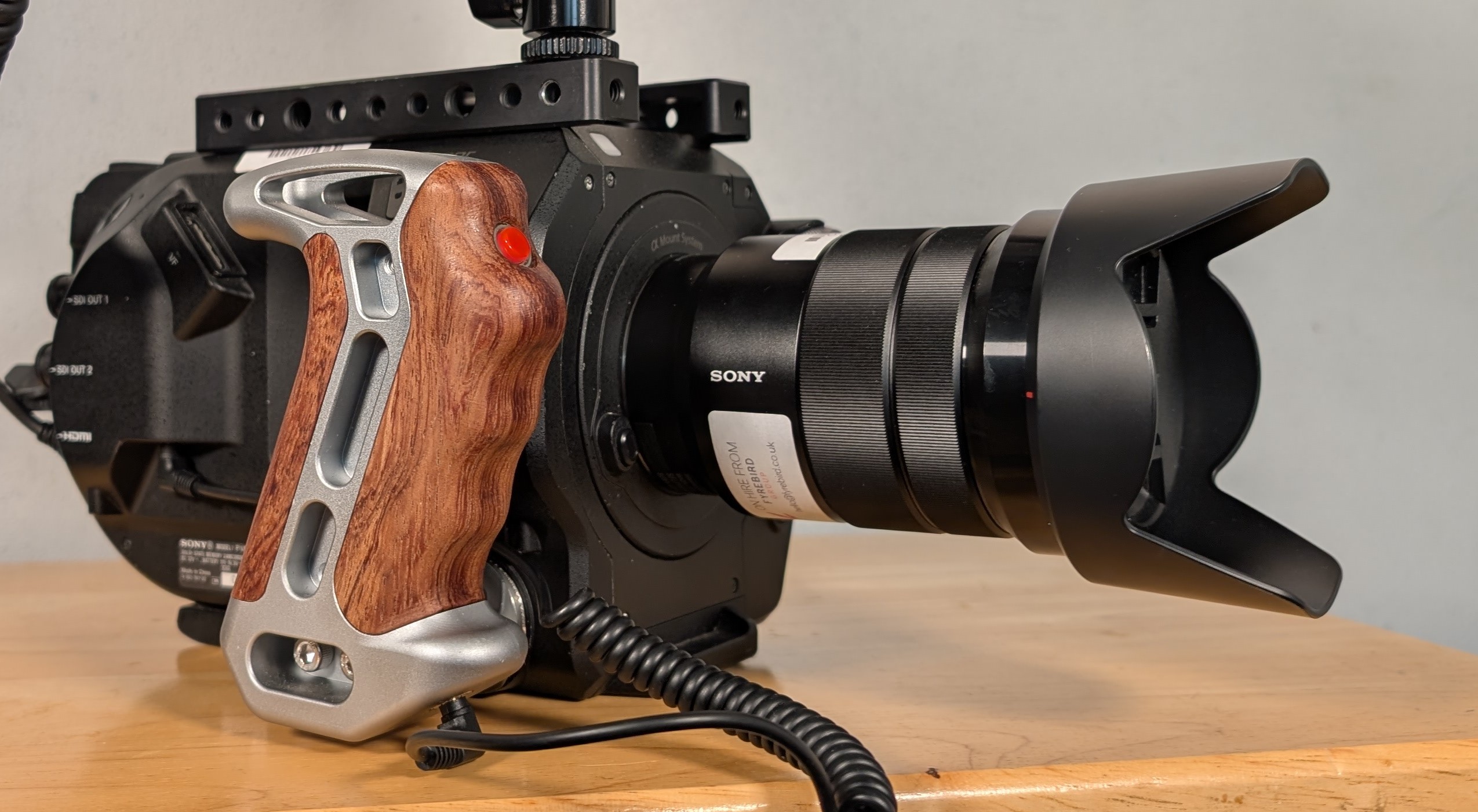 Sony pxw-fs7 with 18-105mm lens 