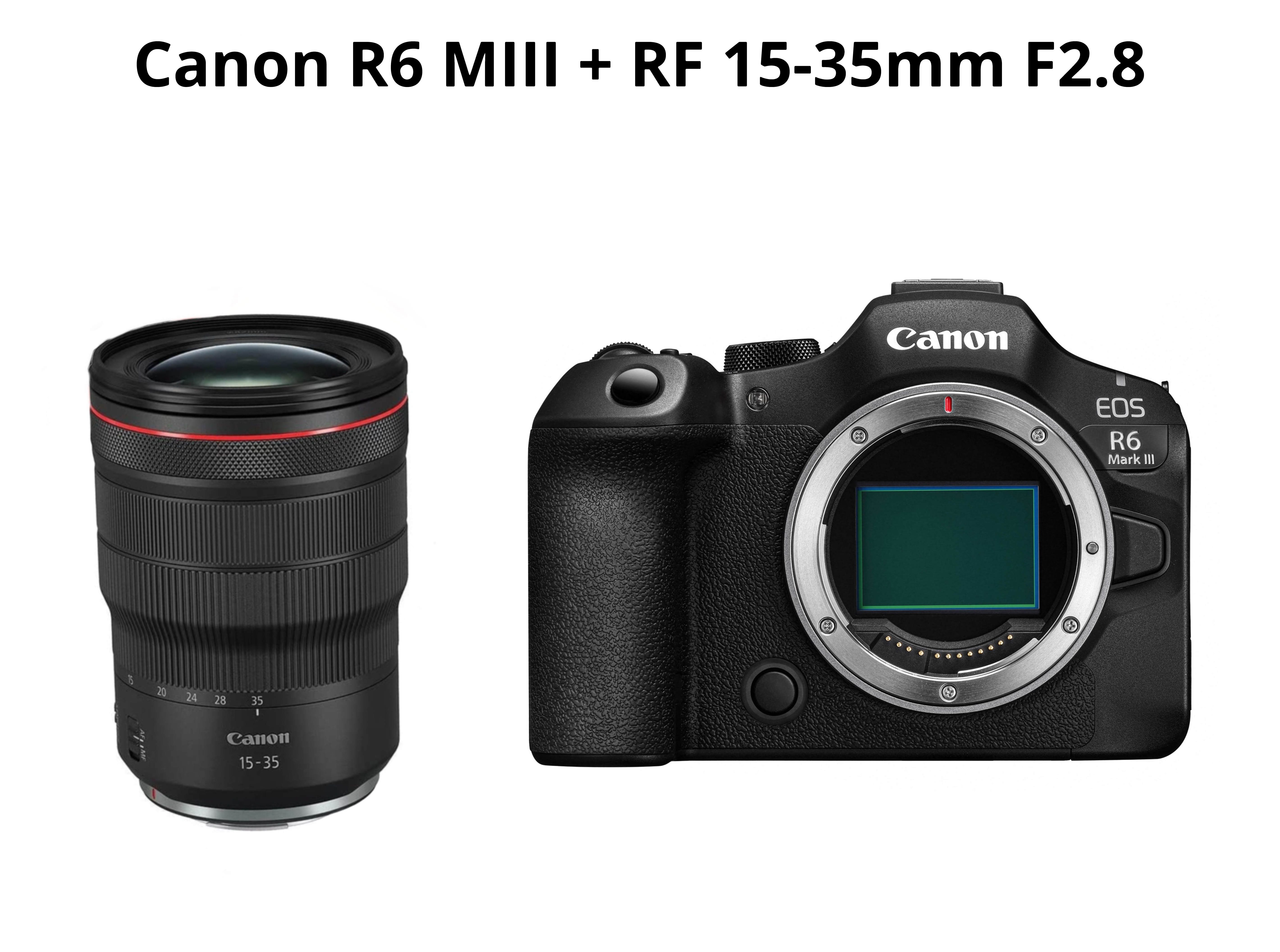 Canon r6 mark iii + rf 15-35mm f2.8 ( canon eos r6 mark iii - canon r6miii )