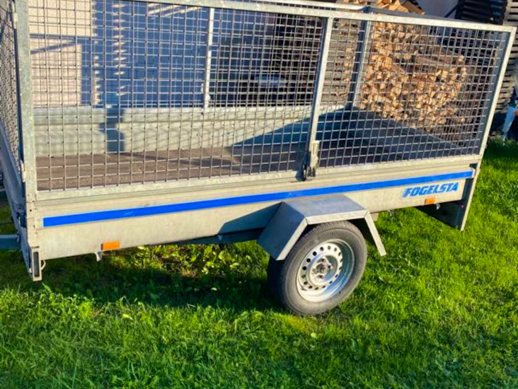 Gallersläp, släpkärra 750kg totalvikt.