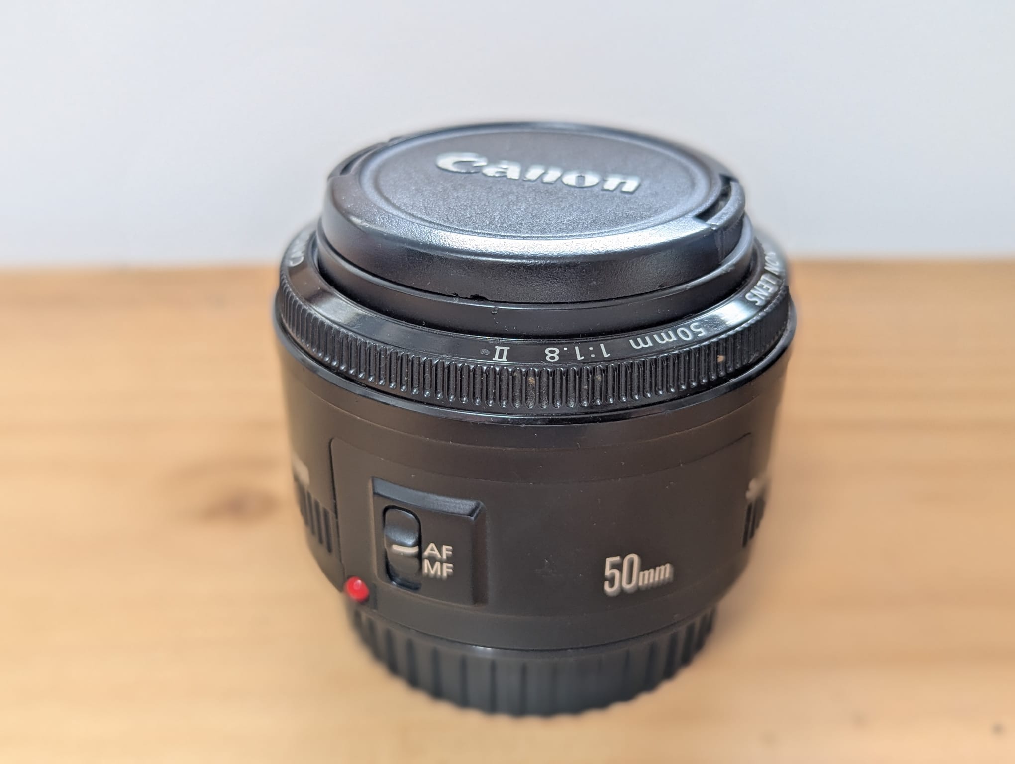 Canon 50mm lens 1:1.8