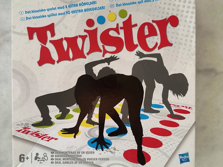 Twister! kul på festen och med familjen