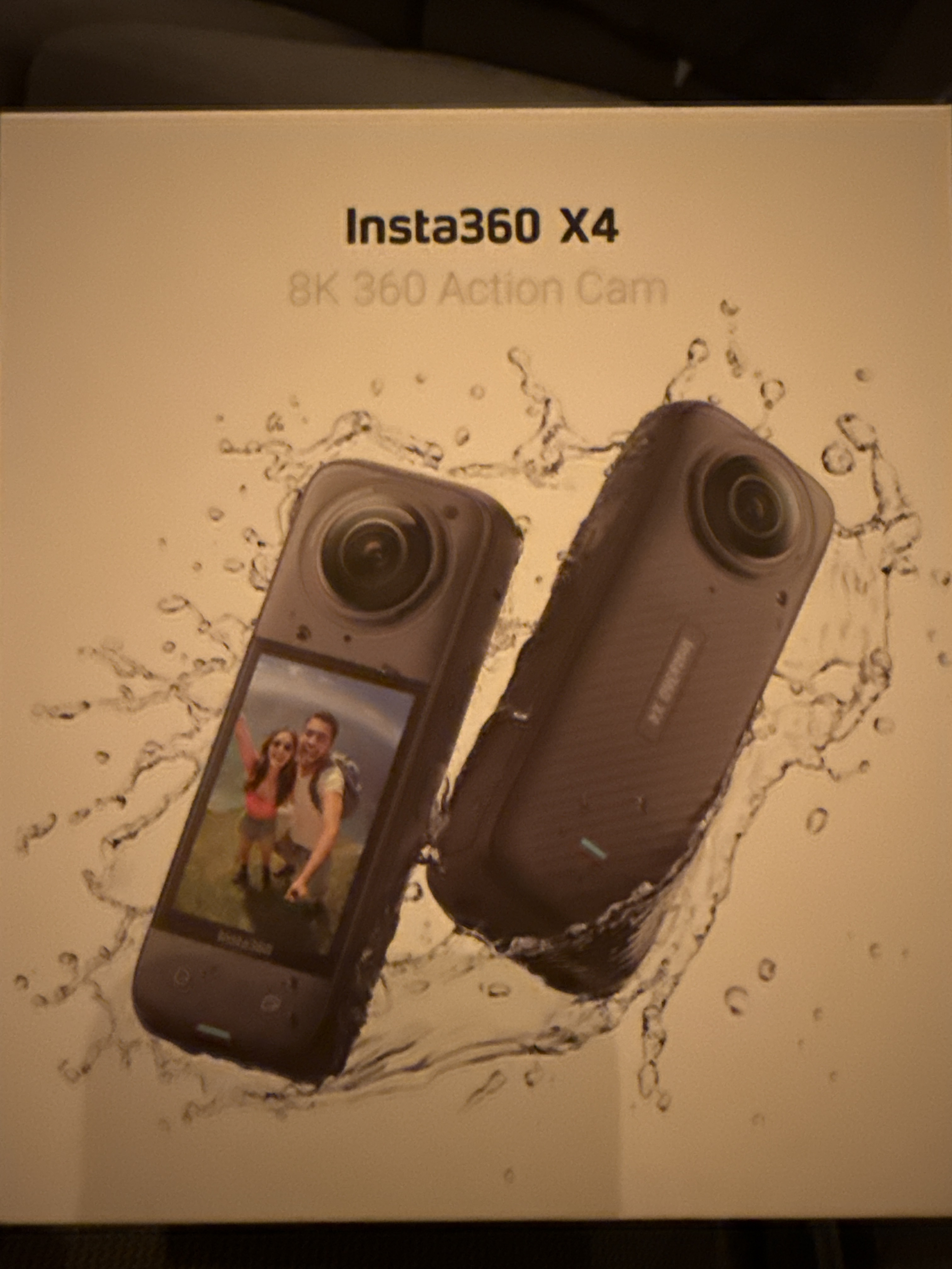 Insta 360 x4 8k action cam