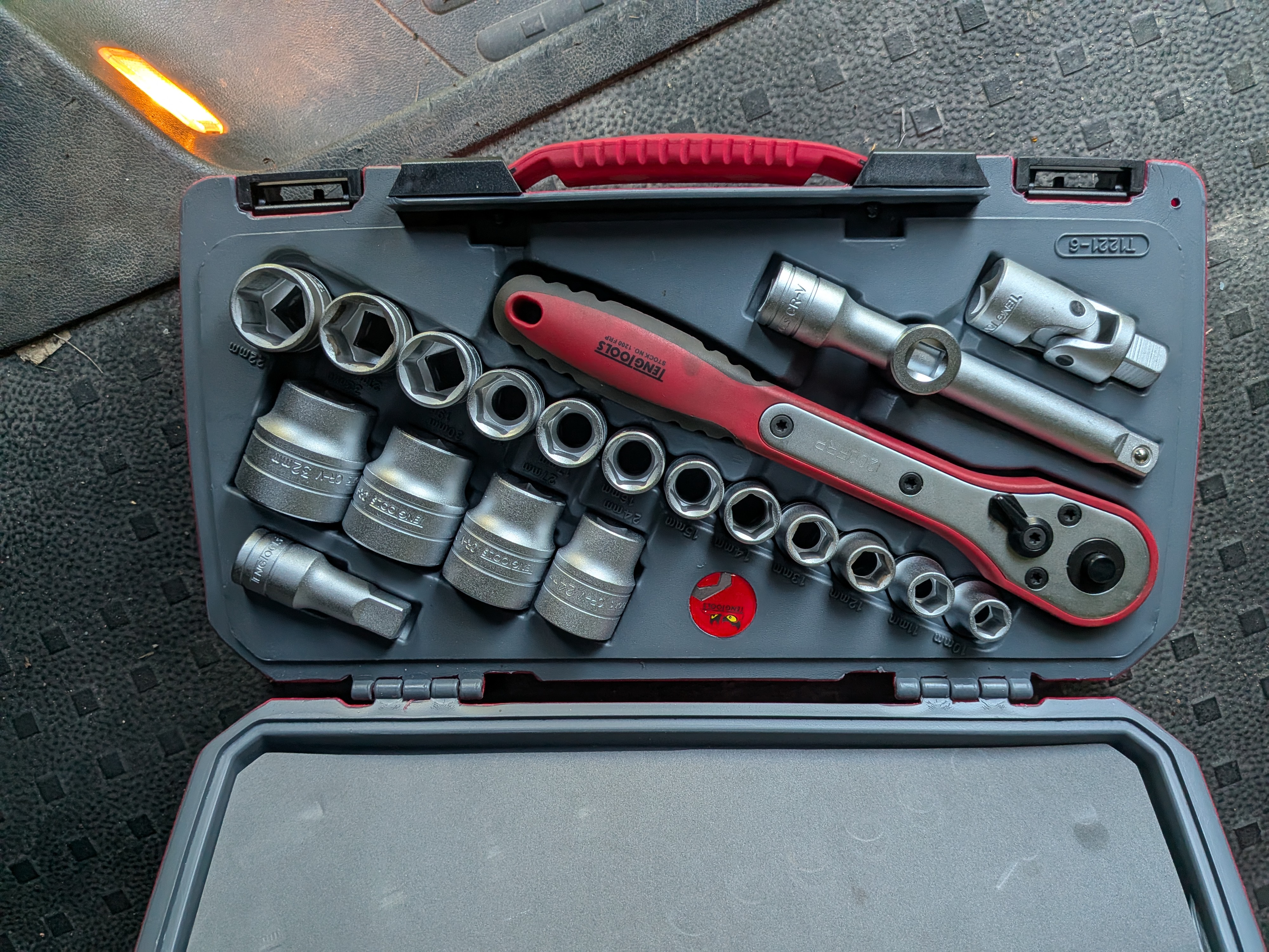 1/2" pipenøkkelsett teng tools
