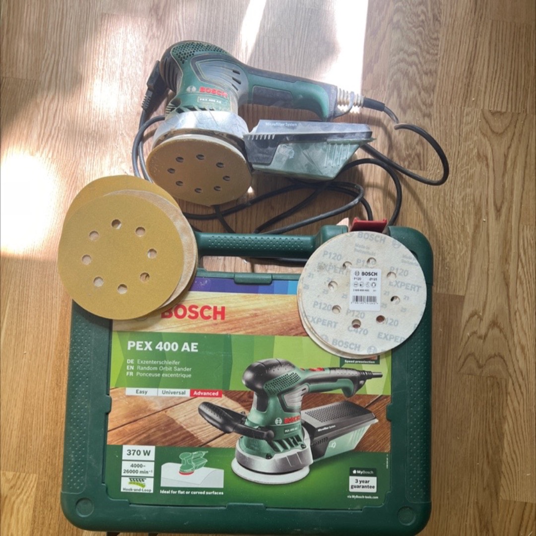 Bosch excenterslip 125mm