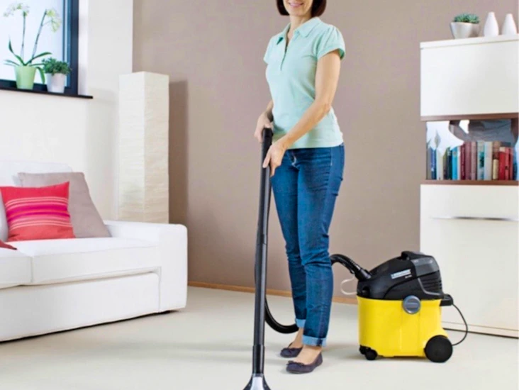 Selvbetjent henting - tekstilrenser kärcher