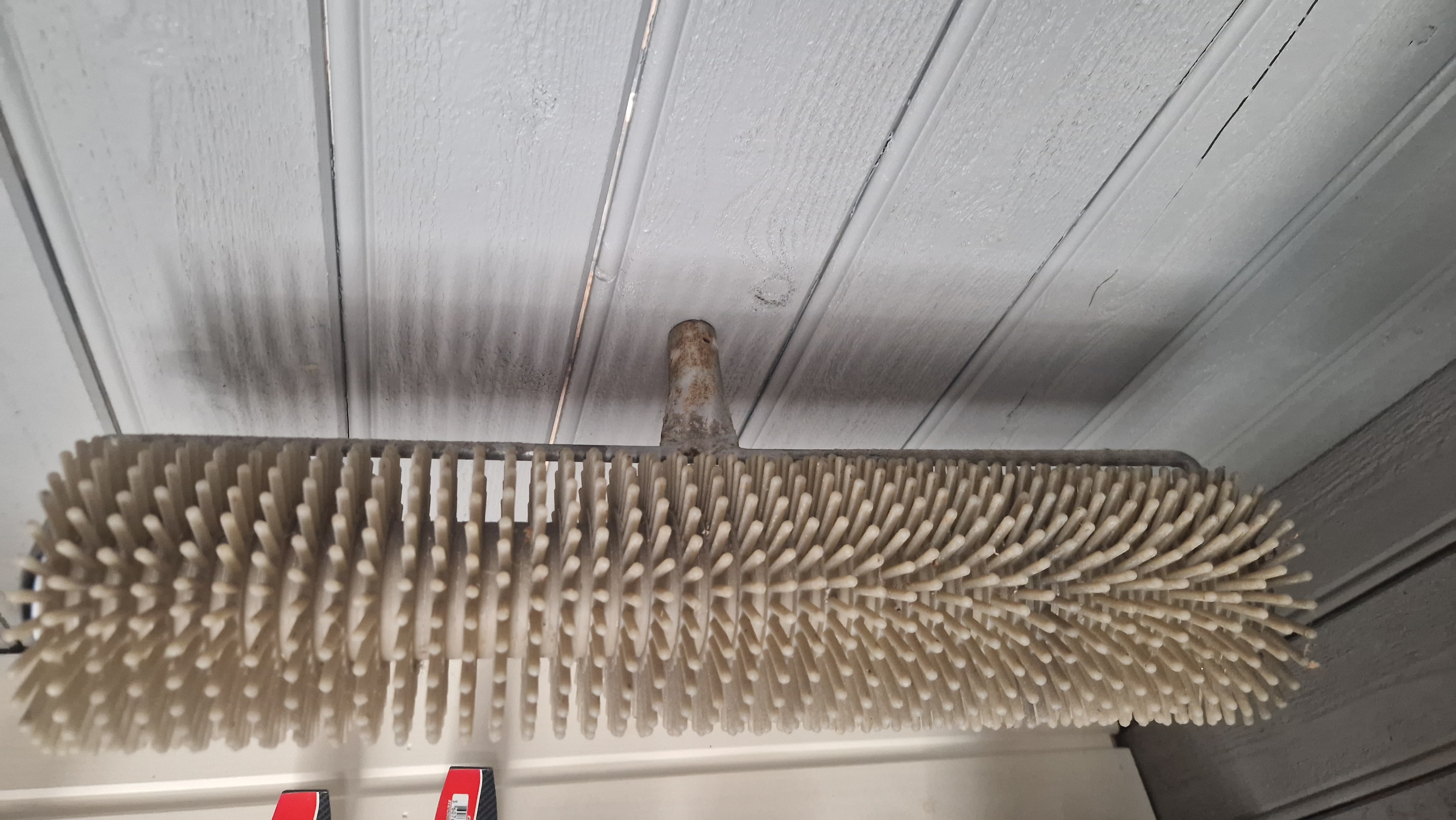 Piggrulle til avrettingsmasse o.l.