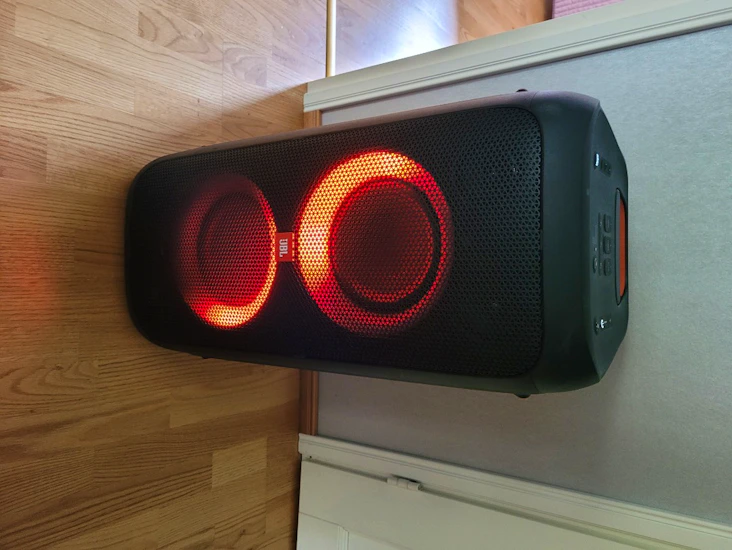 Jbl310, mikit, laser valo, savukone