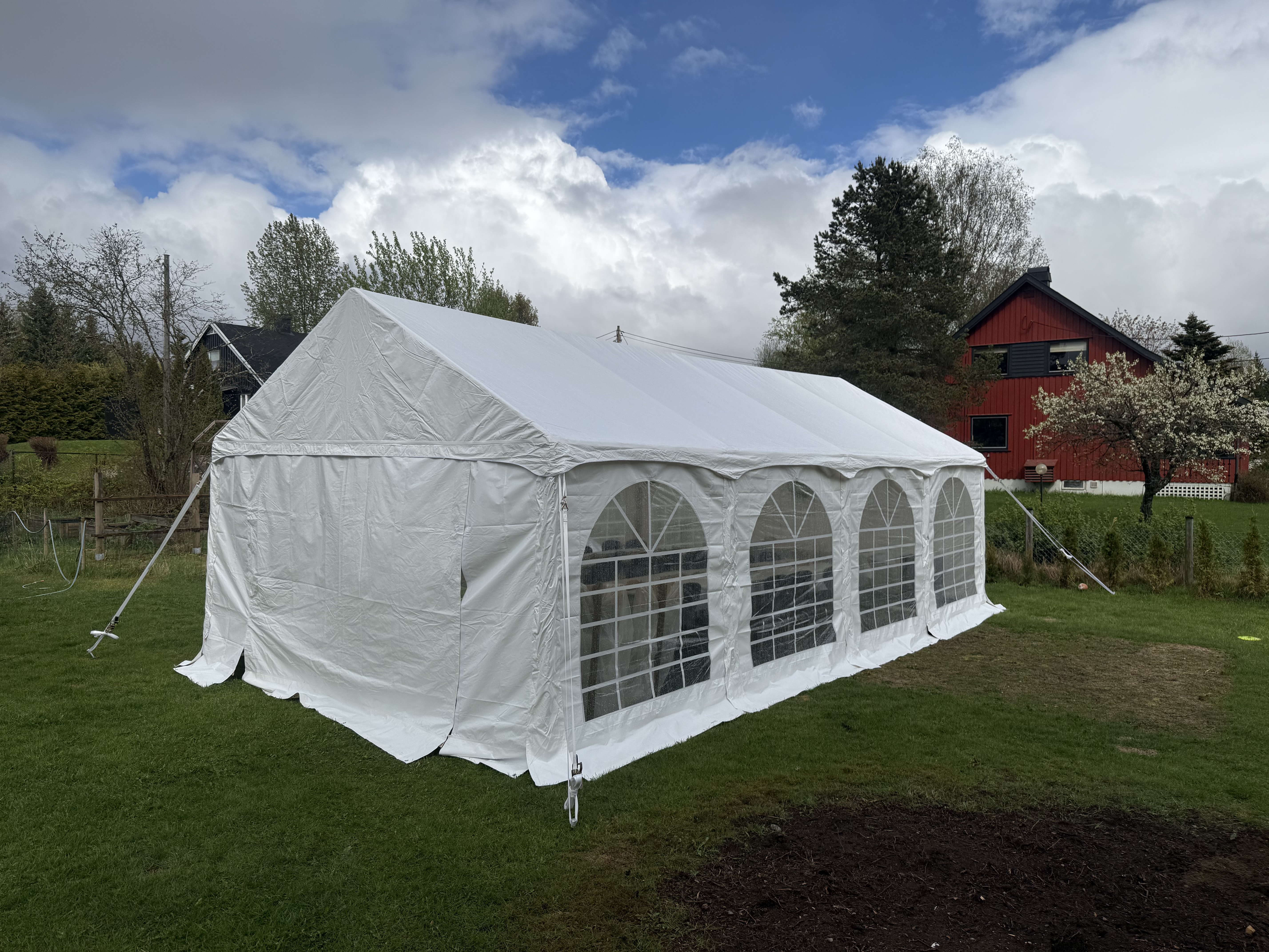 Partytelt 4x8m