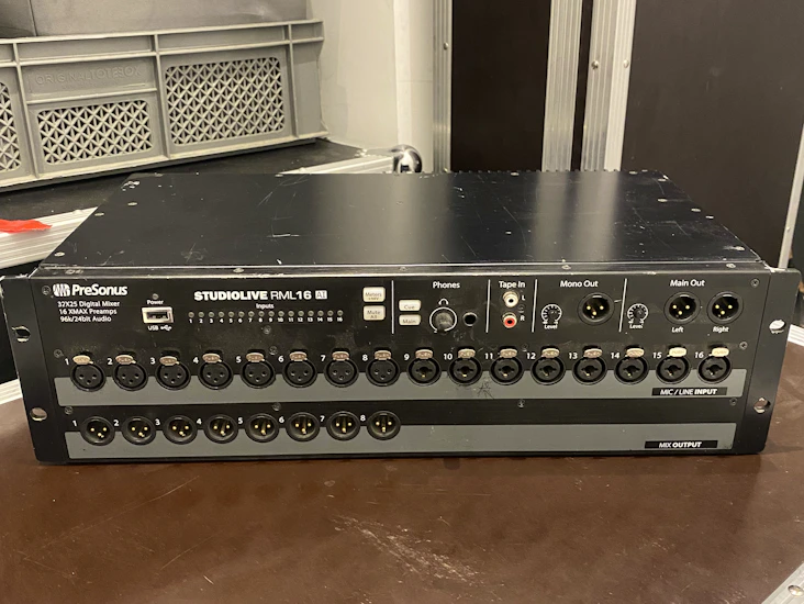 Presonus studiolive rml16ai rack mixer