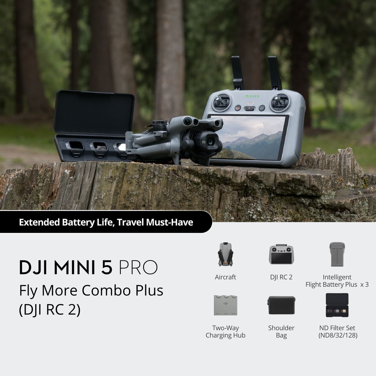 Dji mini 5 pro fly more combo (dji rc 2)