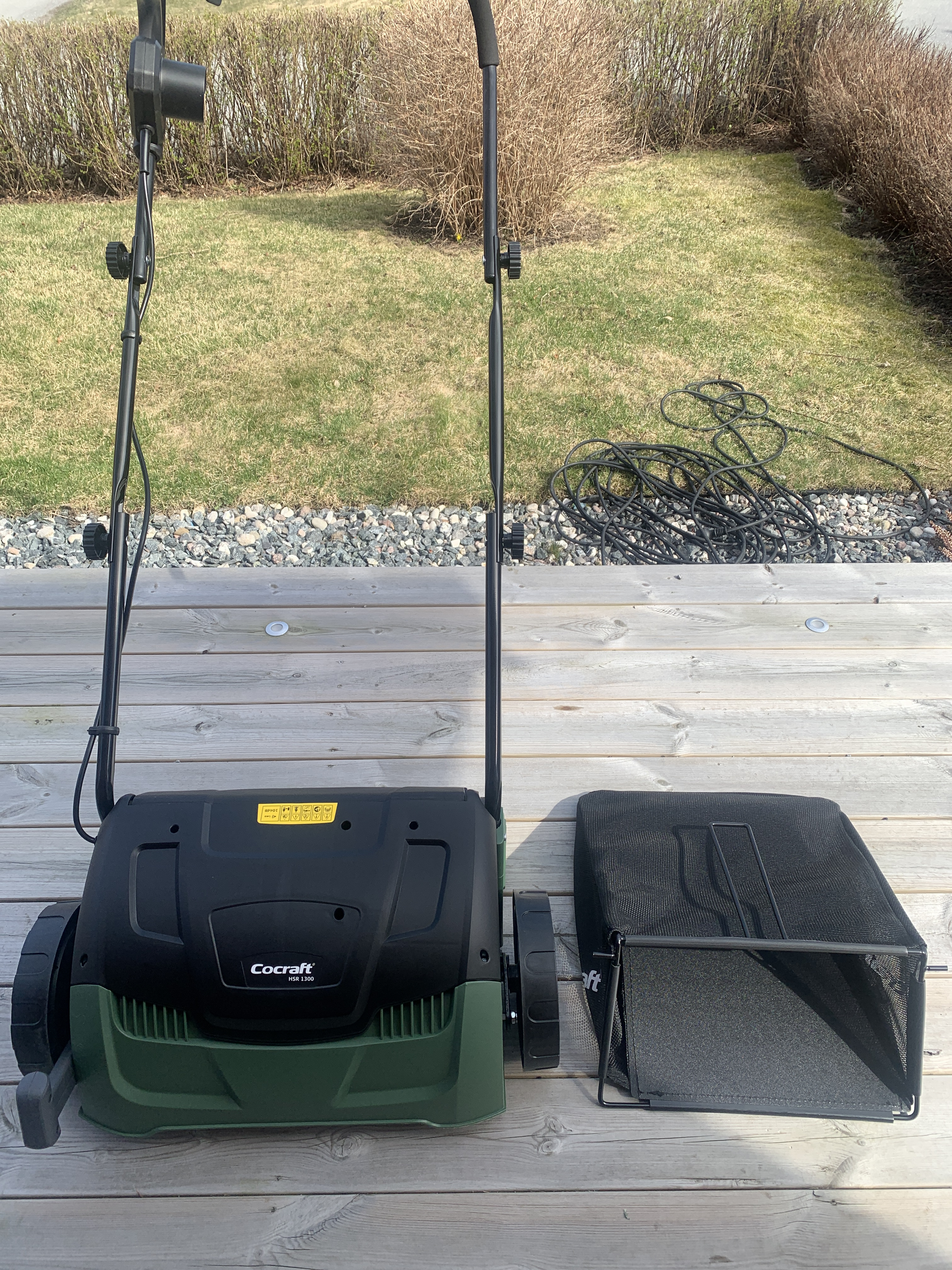 Vertikalskärare eldriven 