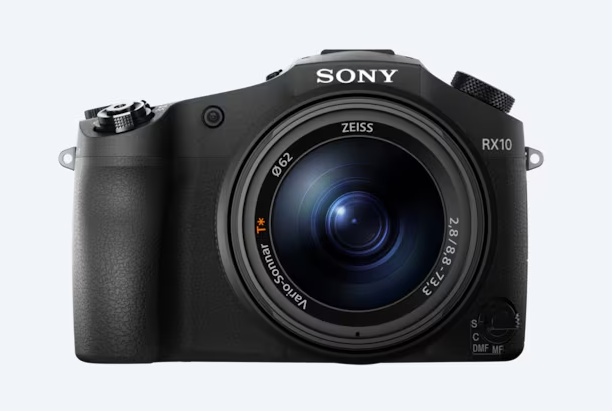 Sony rx10 med 24–200 mm f2,8-objektiv