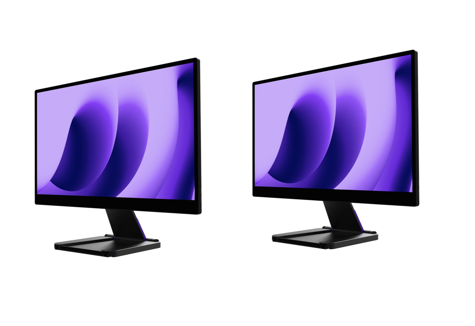 2x 17" touchscreen 4k monitor (espresso pro) pc monitor thunderbolt with stands