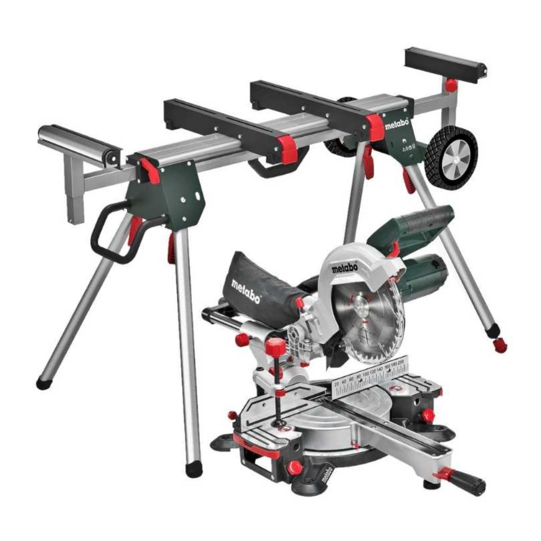 Metabo kgs 216 m, kap och gersåg med stativ