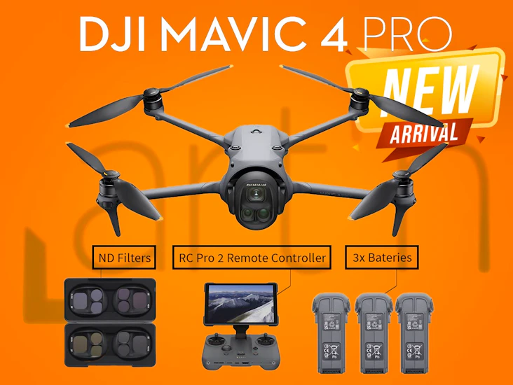 Dji mavic 4 pro 512gb creator combo dji rc pro 2