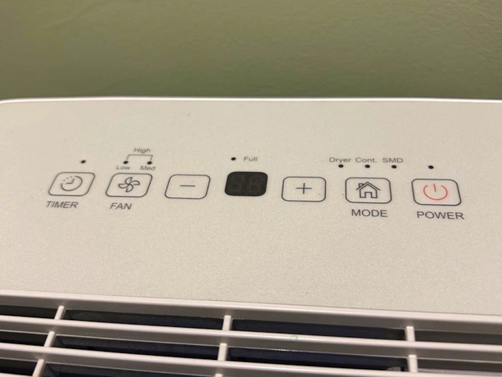 Effektiv avfukter, 20l/dag