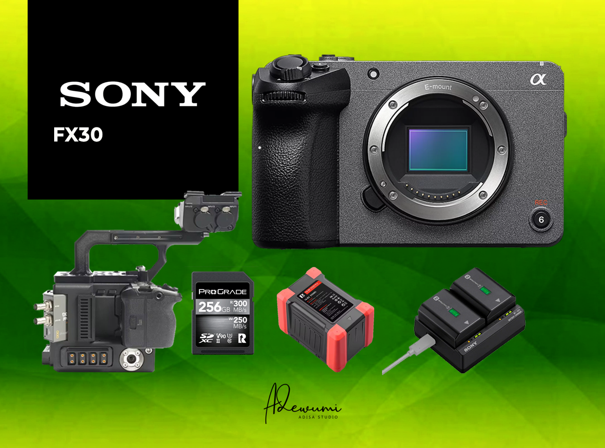 Sony fx30 cinema line camera 