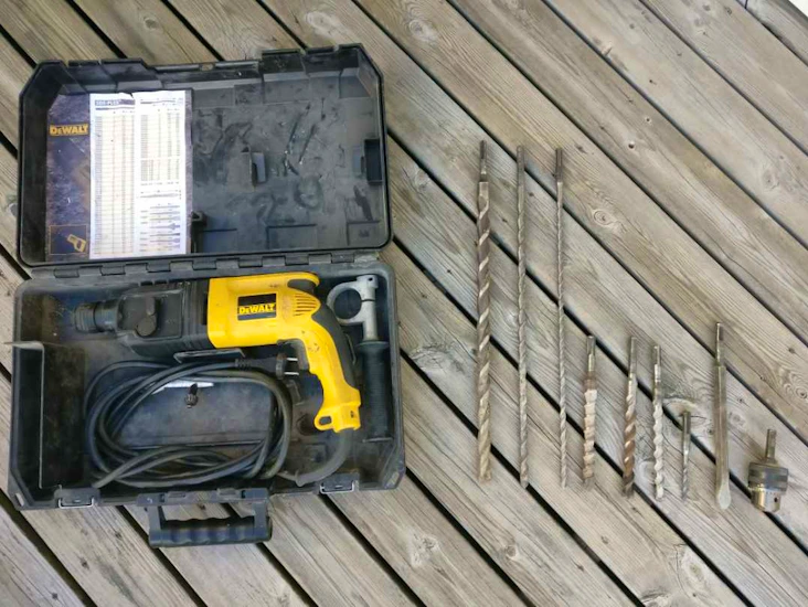 Borrhammare sds plus, smidig, multifunktion